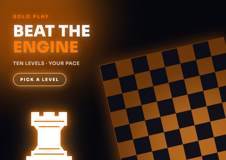 Play chess against the computer